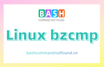 Linux bzcmp命令教程：如何在bzip2压缩文件上调用cmp命令(附案例详解和注意事项)