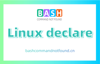 Linux declare命令详解：如何声明和设置变量和函数（附实例教程和注意事项）