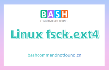 Linux fsck.ext4命令详解：检查和修复ext4文件系统（附实例教程和注意事项）