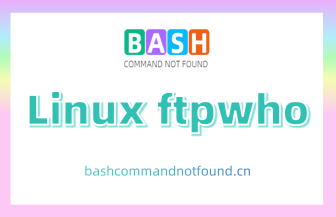 Linux ftpwho命令用法详解：如何查看FTP服务器上的用户信息（附实例教程和注意事项）