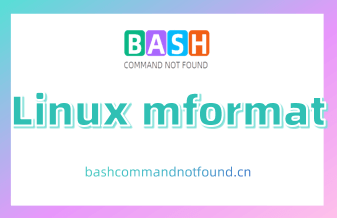 Linux mformat命令详解：如何在Linux中格式化MS-DOS文件系统的磁盘（附实例教程和注意事项）