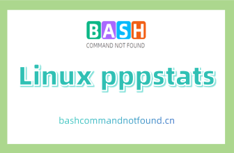 Linux pppstats命令详解：显示PPP连线状态的利器（附实例教程和注意事项）